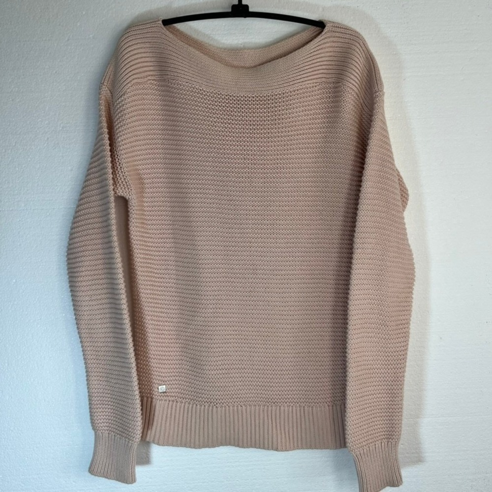 Lauren Ralph‎ Lauren Knit Sweater Womens Small Pink Cotton Blend Pullover